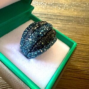 Authentic Swarovski ring , size 6.5